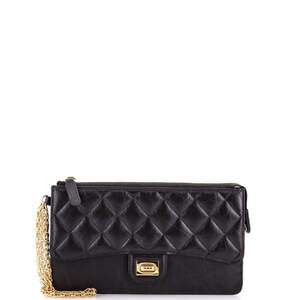 Chanel Reissue 2.55 Flap Wristlet Pouch Quilted Aged Calfskin